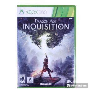 Dragon Age Inquisition Xbox 360 2 Disc Set Missing Manual Tested 2014